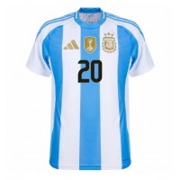 Argentinien Alexis Mac Allister #20 Fußballbekleidung Heimtrikot Copa America 2024 Kurzarm